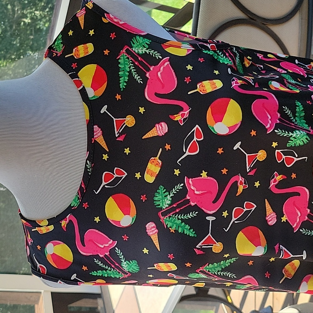 🐦 DRESS WORKS FLAMINGO DRESS - Picture 2 of 9